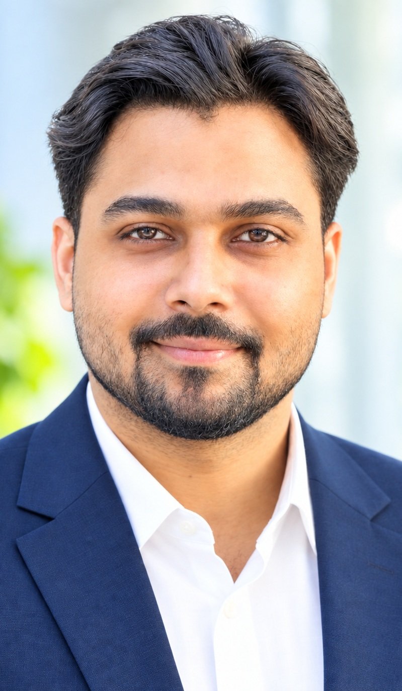 Sajid — portrait from the Eira Homes company profile